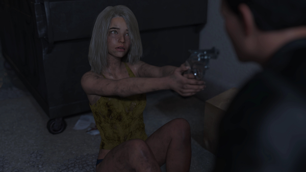 Quean Bee – Jogo Porno Protagonista Feminina + MOD 2 Loirinha com revolver na mão